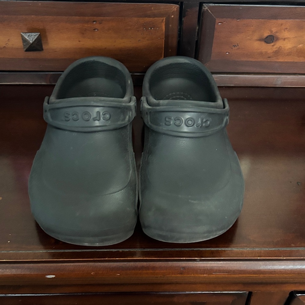 CROCS Men's Black Slip-On Sandals